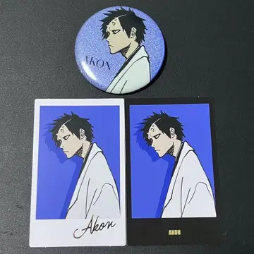 BLEACH 캔뱃지 인스턴트 사진풍 시트 아콘