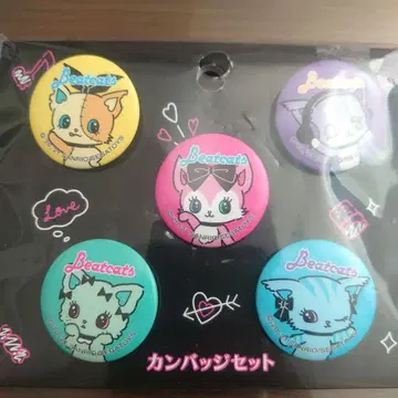 Beatcats 비트캣츠 산리오 캔뱃지