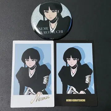 BLEACH 캔뱃지 인스턴트 사진풍 시트 네네무