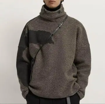 ZARA Antoni Tapies 자라 터틀 니트 빈티지