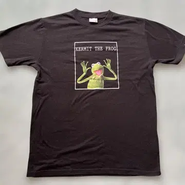 Kermit the Frog 블랙 티셔츠
