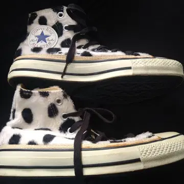 CONVERSE 달마시안 패턴 하이컷 스니커즈 JPN 23.5