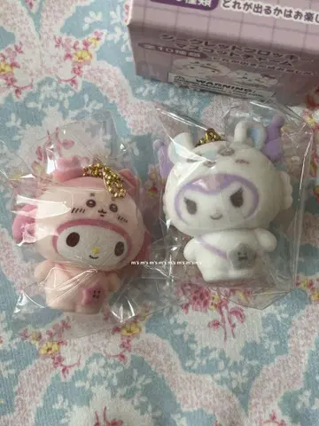 치이카와 (먼작귀) 산리오 시크릿 플로키 마스코트 참 마이멜로디 쿠로미