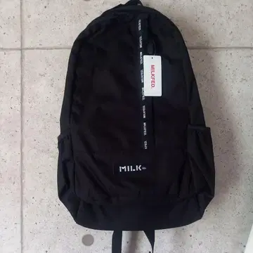 새상품 택 포함 MILKFED. (밀크 페도) 블랙 백팩