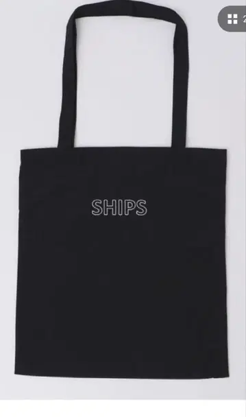 SHIPS 토트백 블랙