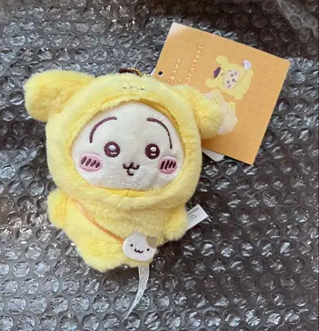 치이카와 산리오 마스코트 키링 토끼 폼폼푸딩
