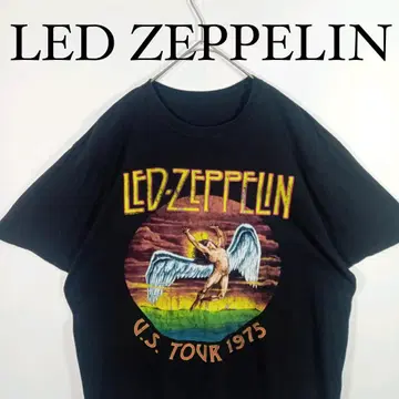 LED ZEPPELIN U.S. TOUR 티셔츠 레드 제플린