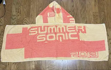 SUMMER SONIC 2013 후드 부착 타월