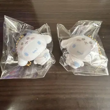 치이카와 산리오 플로키 마스코트 시나모롤 하치와레 2개 세트