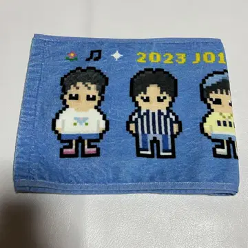 JO1 머플러 타월 BTD 굿즈 멤버 세트 한정판 스카이블루 타월