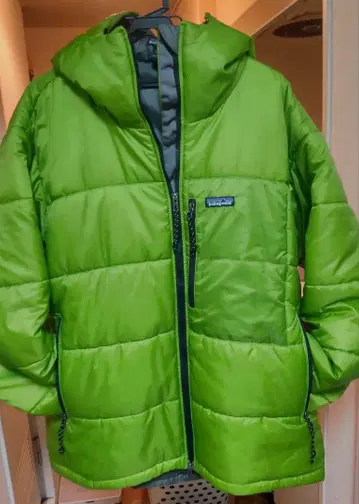 Patagonia 더스 후드티 게코 그린 L 2002년 제작
