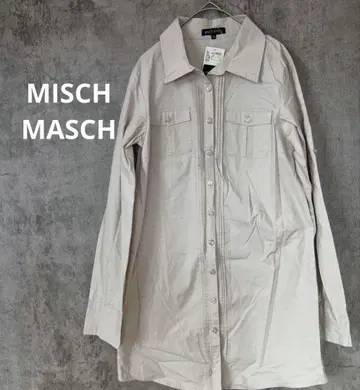 MISCH MASCH 긴팔 튜닉 2 (M) 그레이 셔츠 원피스