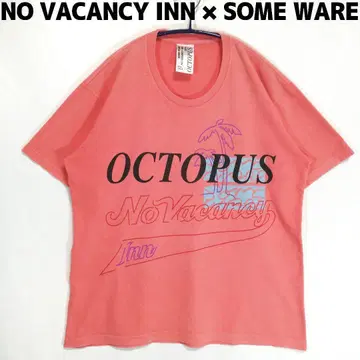 NO VACANCY INN SOME WARE USA제 티셔츠 핑크 계열