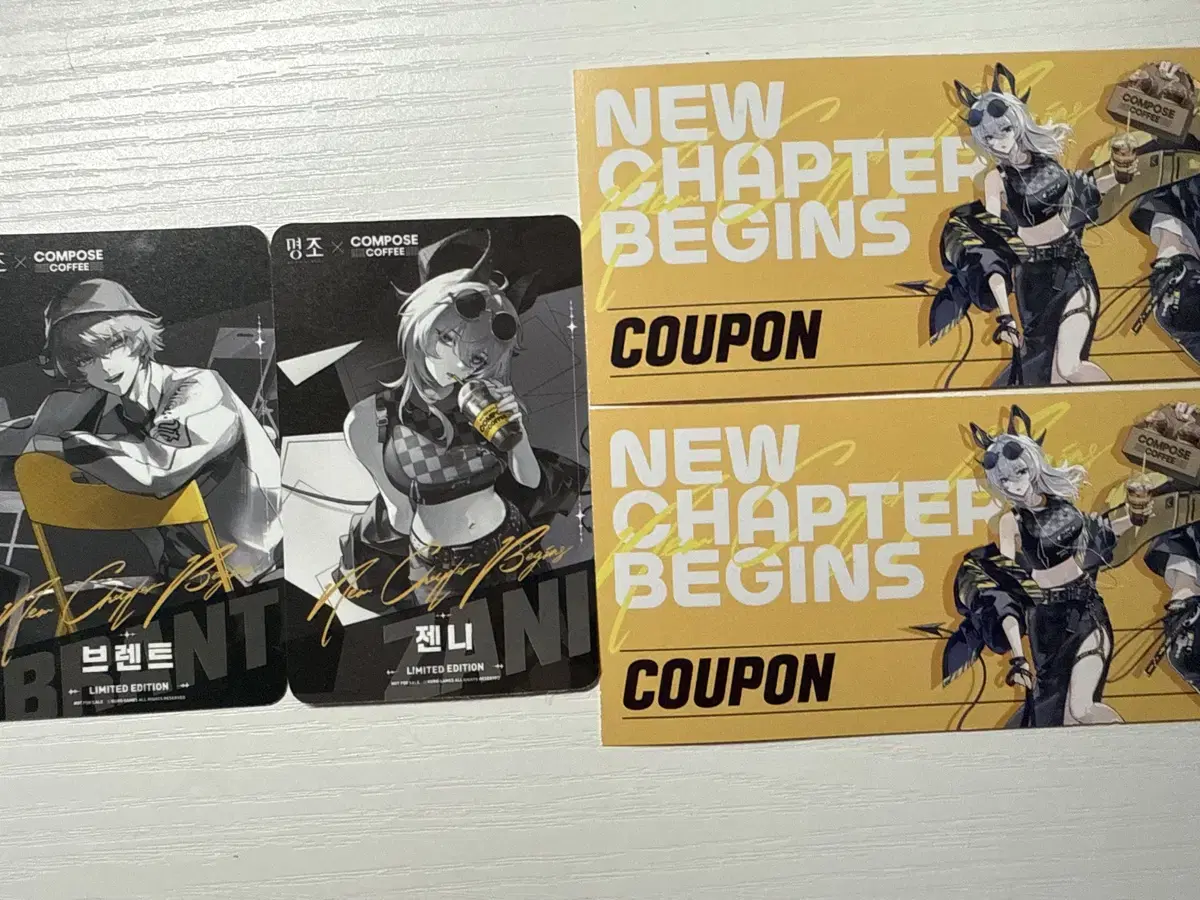 Bulk) Myeongjo Brent LD, Xenny LD 2 and 2 coupons