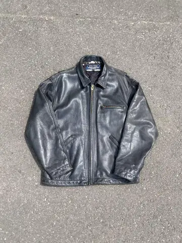 BOWEN 소가죽 가죽 자켓 made in UK
