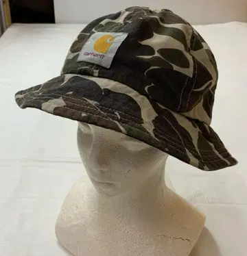 칼하트 버킷 햇 카모 무늬
