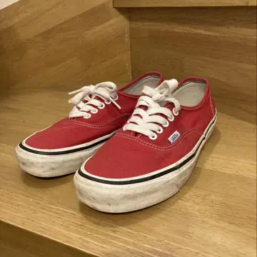 VANS AUTHENTIC 44 DX ANAHEIM 빨간색 26cm