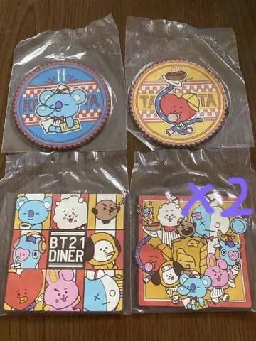 BTS 러버 코스터 5개 세트