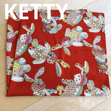 레어! KETTY 케티 토끼 패턴 스카프 레트로