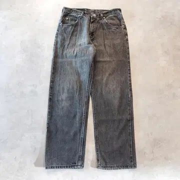 Wrangler 랭글러 W32 블랙 데님 하의 검정 14723