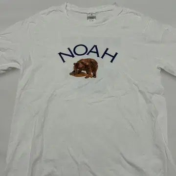 NOAH 화이트 티셔츠 곰