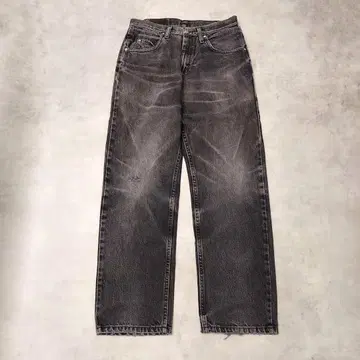 Wrangler 랭글러 W30 블랙 데님 하의 블랙 14697