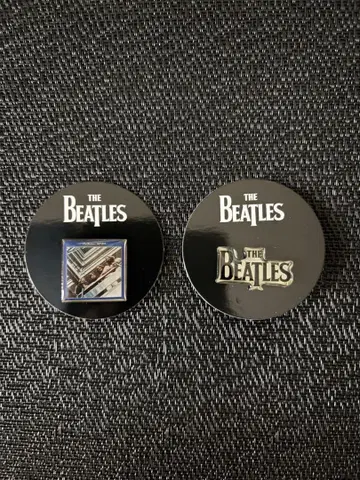 The Beatles 핀즈 캡슐 2종 스티커 포함