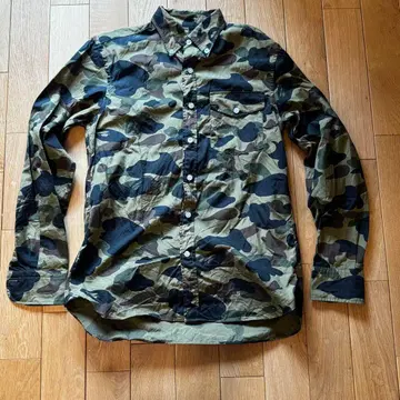 Mr. BATHING APE 카모플라쥬 긴팔 셔츠 사이즈 M