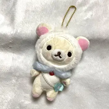 코리락쿠마 바캉스 매달린 봉제 인형 키링
