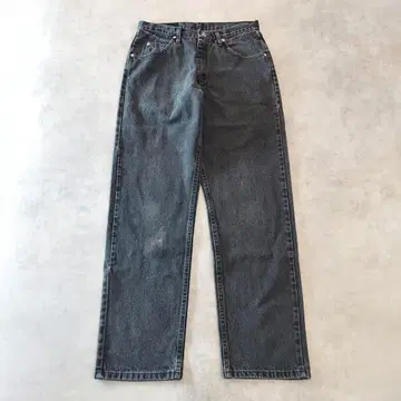 Wrangler 랭글러 W32 블랙 데님 하의 블랙 14724