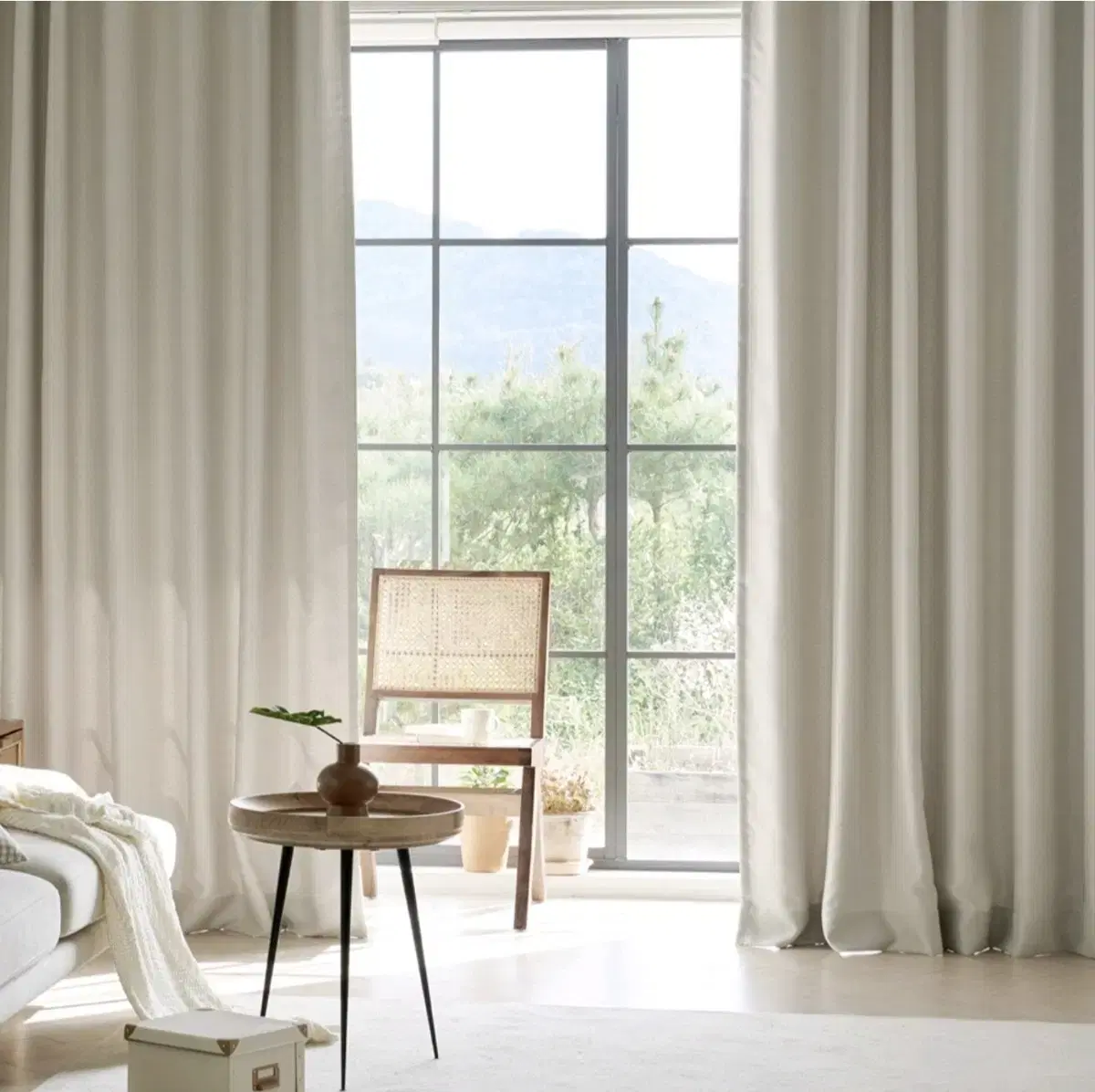 Pin-type Blackout Curtain 2P