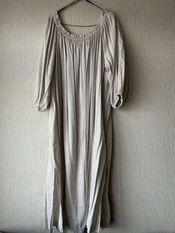 h&m 롱 원피스 화이트