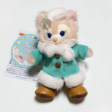 도쿄 디즈니 윈터 트윈크 타운 봉제 인형 배지 리나벨