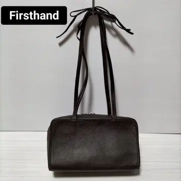Firsthand 가죽 리본 보스턴 백 방수 가죽 소가죽 블랙