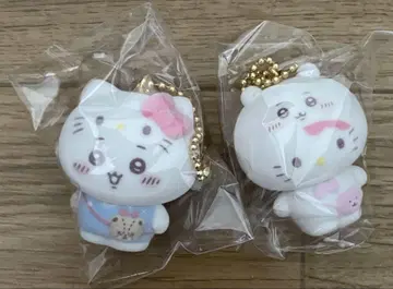 치이카와 산리오 시크릿 플로키 마스코트 참 키티 치이카와