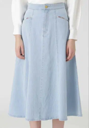 BLUE LABEL CRESTBRIDGE 데님 스커트 38