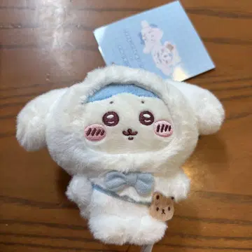 하치와레 시나모롤 시나몬 마스코트 홀더 치이카와 (먼작귀) 산리오