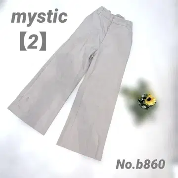 미스틱 mystic 슬랙스 캐주얼 팬츠 2/M 베이지