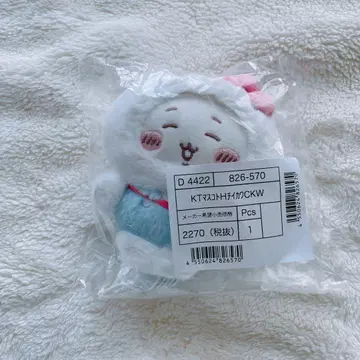 산리오 치이카와 (먼작귀) 콜라보 마스코트 홀더 헬로키티 키티