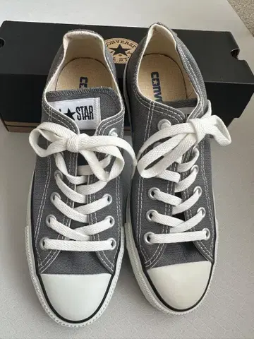 미사용! ALL STAR 그레이 스니커즈 24.0cm