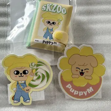 미니 노트 키링 스티커 퍼핌