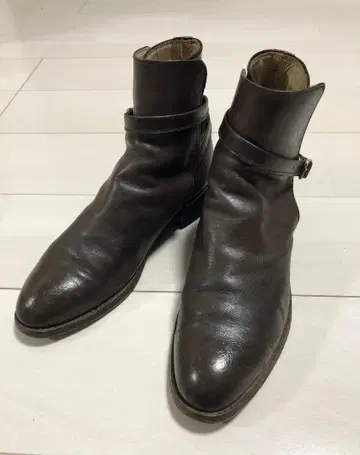 FUNNY JODHPUR BOOTS 빈티지 가죽 조퍼 부츠