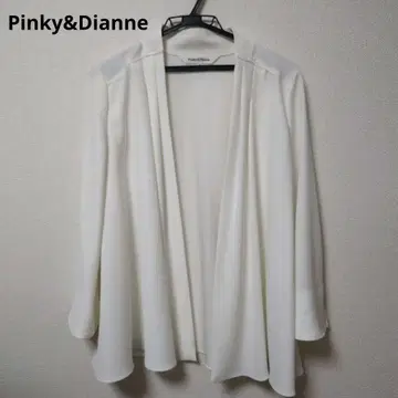Pinky&Dianne 노카라 자켓 38 화이트