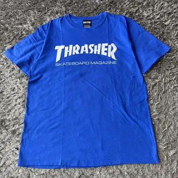 새상품급 Thrasher 블루 티셔츠