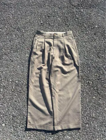 90s EMPORIO ARMANI 엠포리오 아르마니 슬랙스 화이트 택
