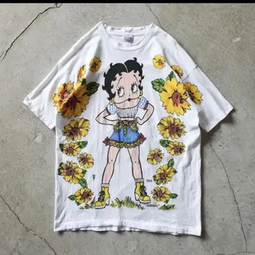 Betty Boop 반팔 티셔츠 90s 빈티지 베티