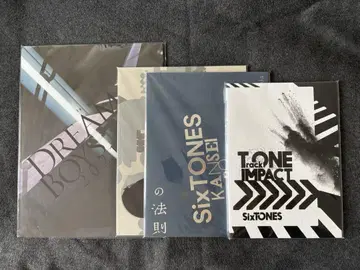 SixTONES 공식 팜플렛 세트