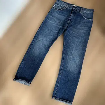 베르나 다크 블루 스트레이트 데님