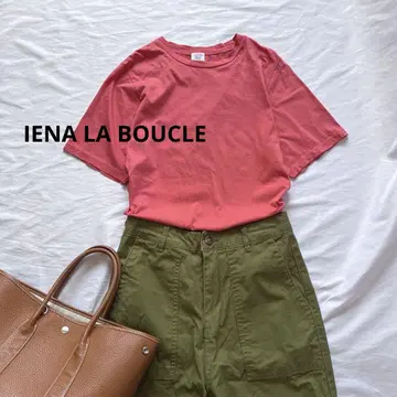 IENA LA BOUCLE 21ss 하이 게이지 티셔츠 일본제 상의