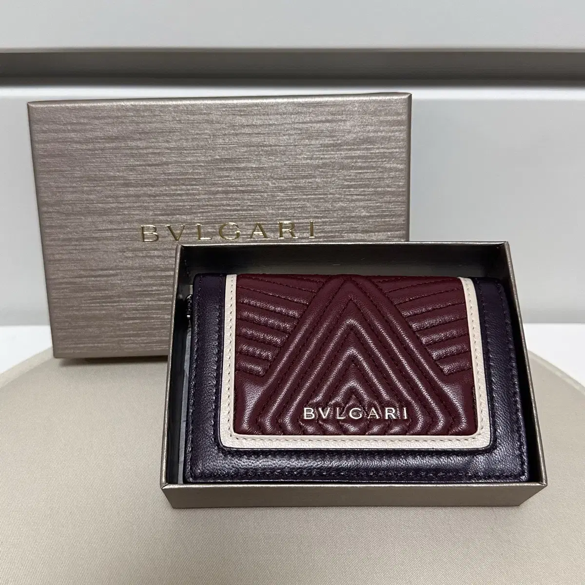 New Bvlgari Serpenti Bi-fold Wallet Card Wallet